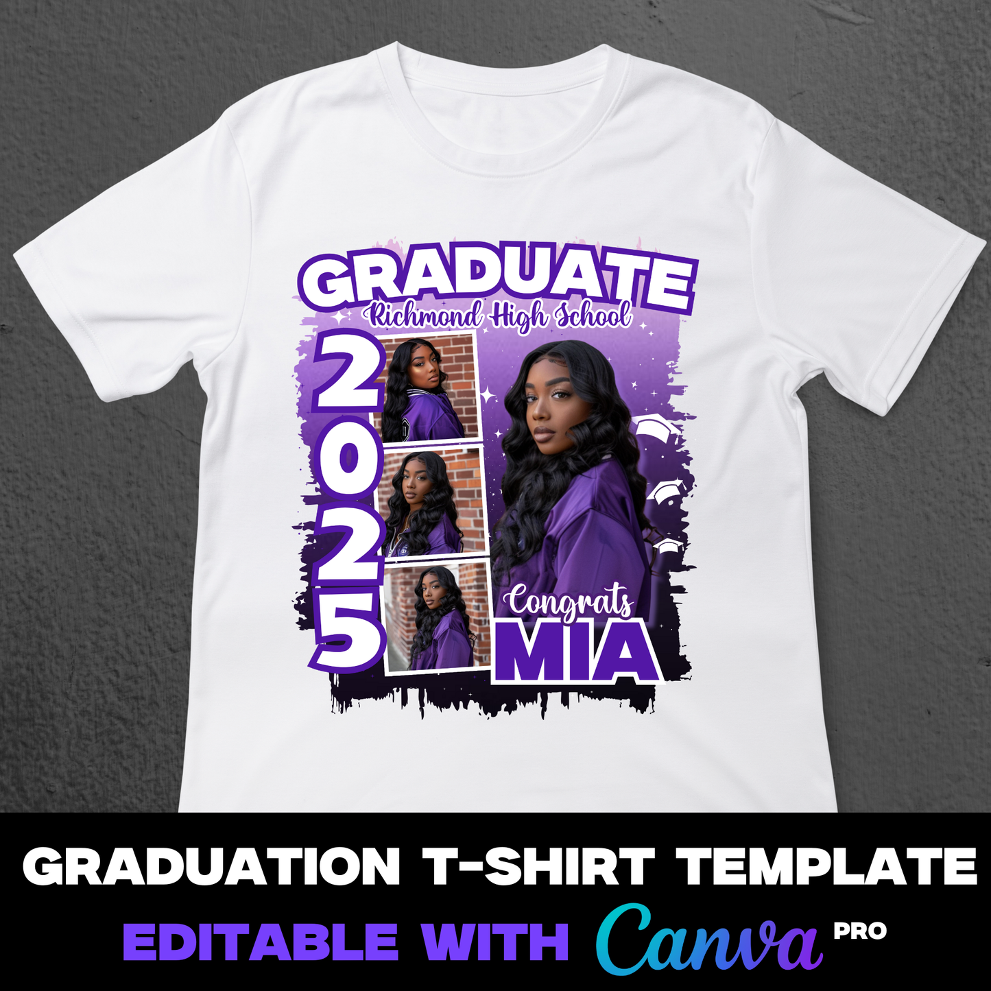 Graduate Template 2025 Bleach Frame