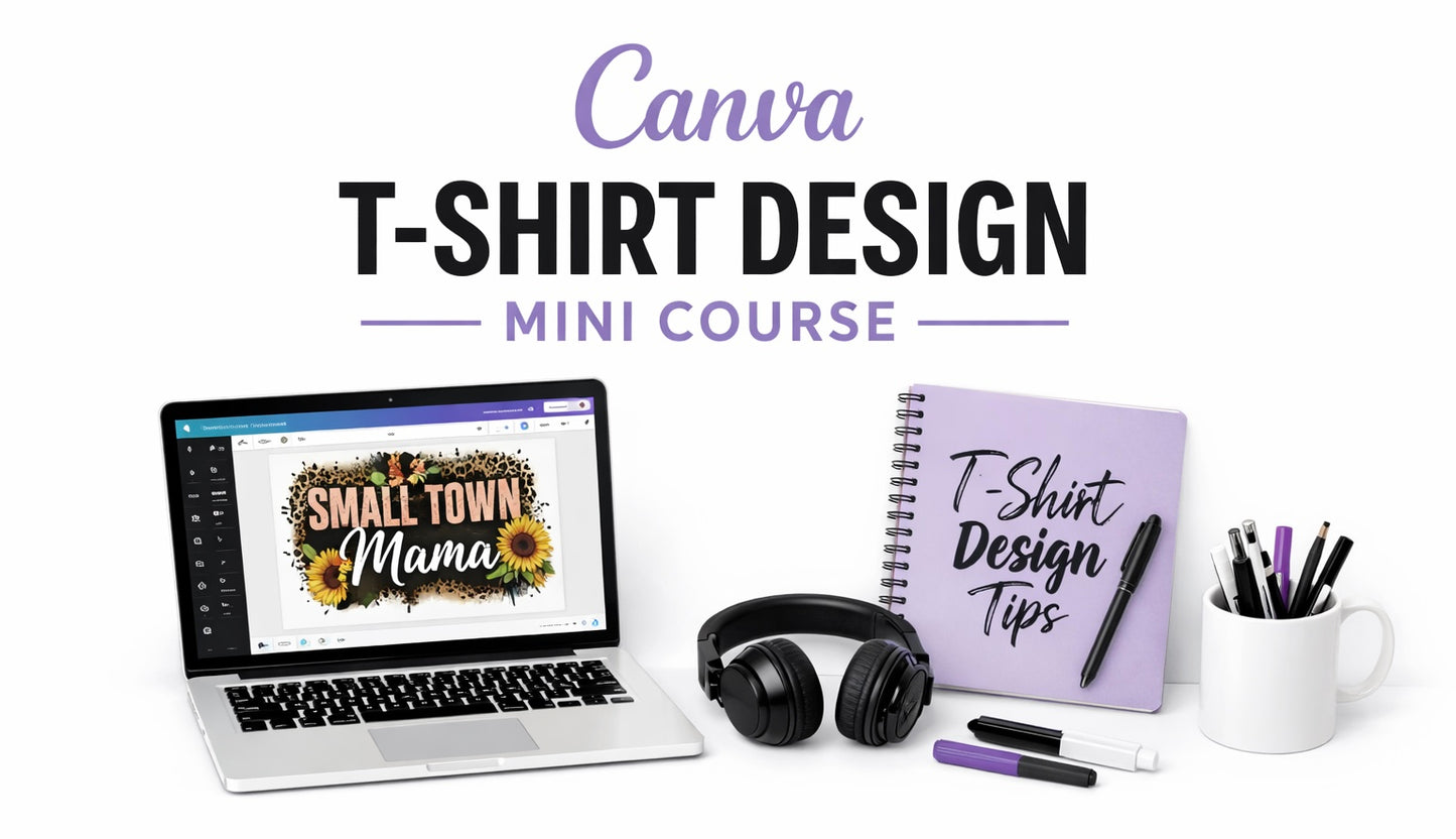 Canva T-Shirt Design Mini Course