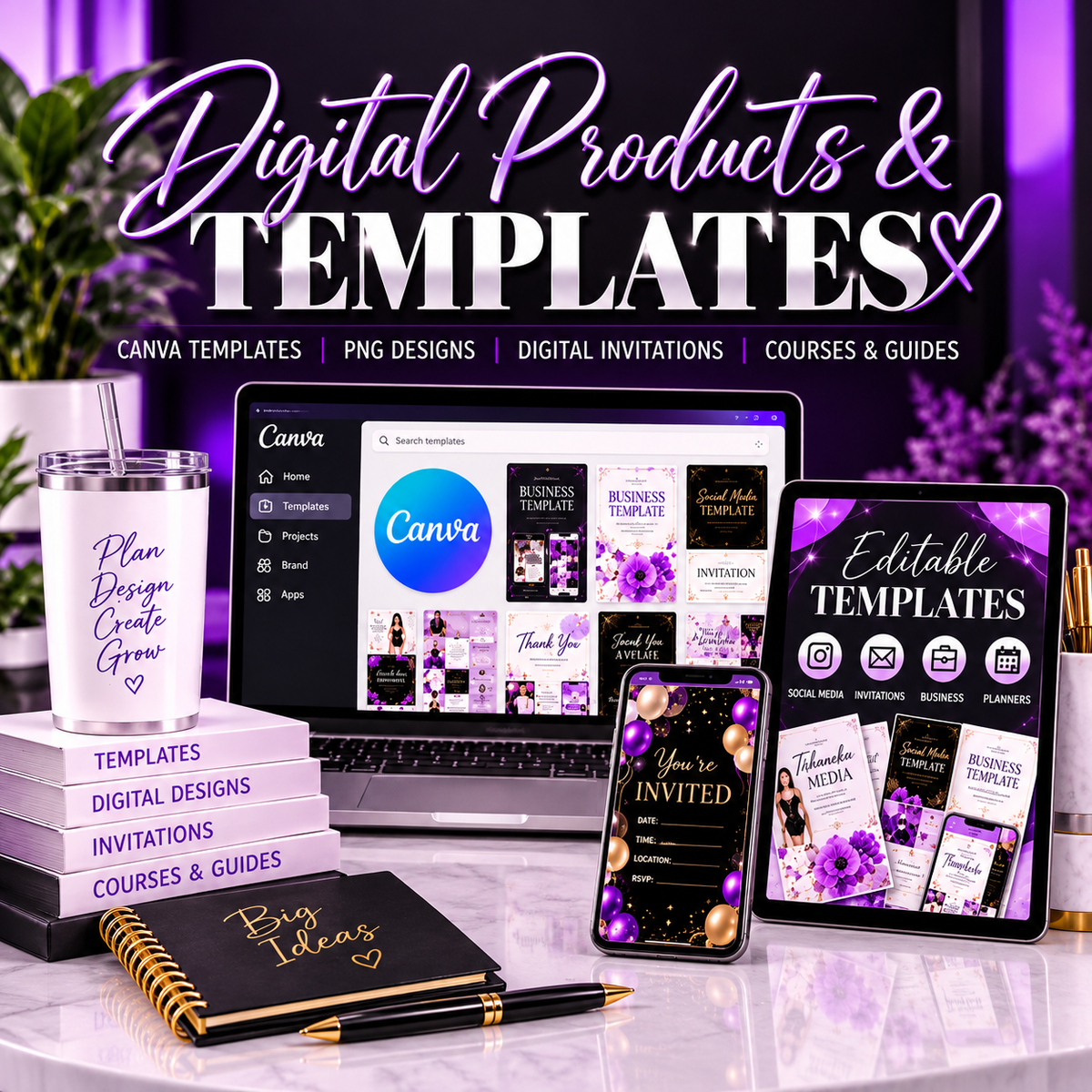 Digital Products & Templates