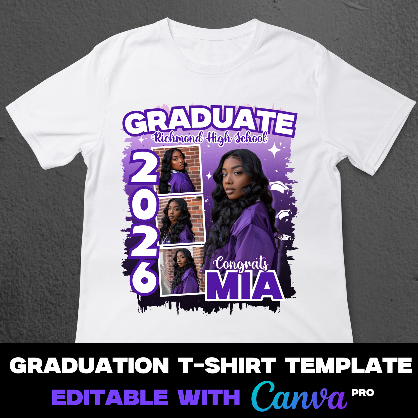 Graduate Template 2026 Bleach Frame